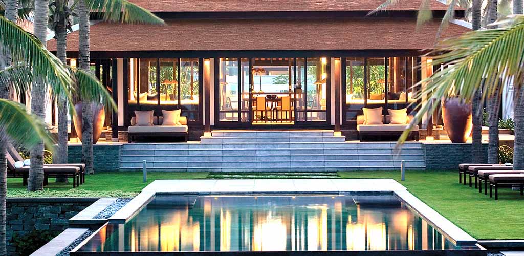 Four Season's Nam Hai pool villa in Hoi An, Vietnam