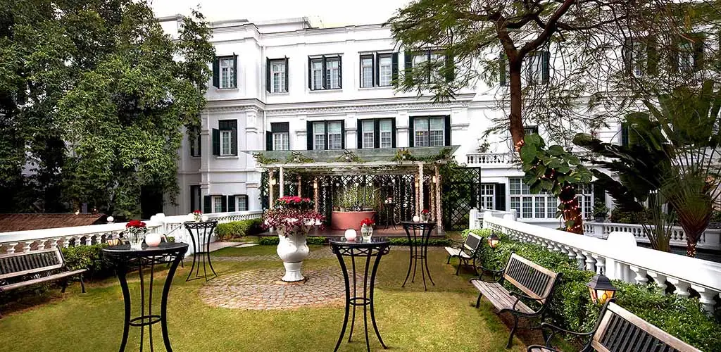 Courtyard at the Hanoi Metropole