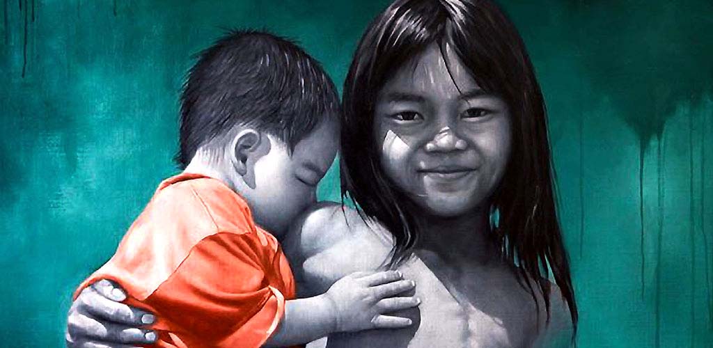Artwork by Vietnamese artist Nu Vu Hai