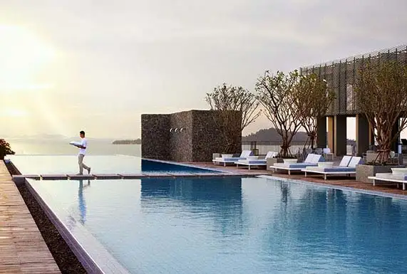 Amanoi clifftop resort, Vinh Hy Bay