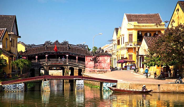 Japanese covered bridge in Hoi An, Vietnam