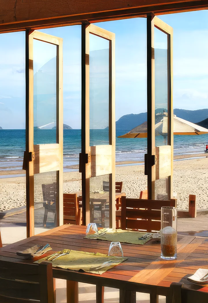Six Senses Con Dao dining pavilion