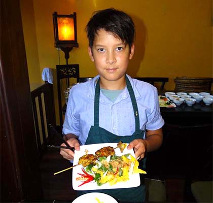 Miss Vy Hoi An cooking class in Vietnam