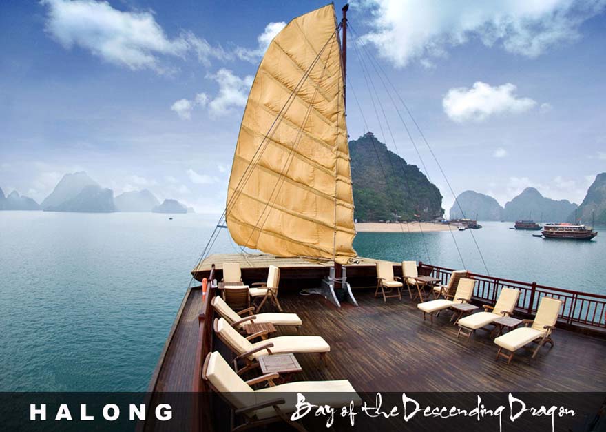 Halong Bay cruise ship