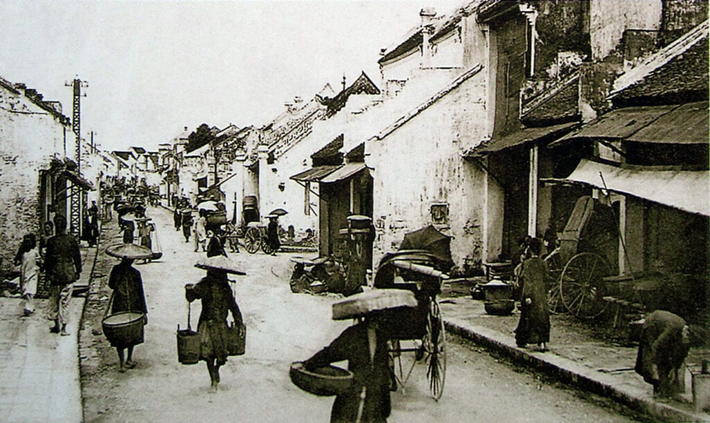 Hanoi's Old Quarter in the 1900s