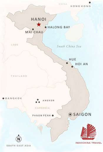 Vietnam Travel Map
